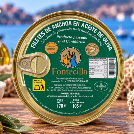 Anchoas de Santoña serio oro